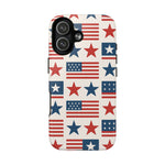 Patriotic American Flag iPhone Case | MagSafe