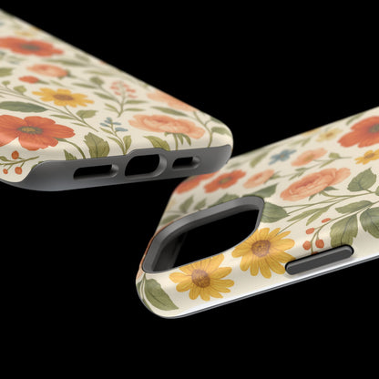 Floral Vintage Garden iPhone Case — with MagSafe  Shamo's