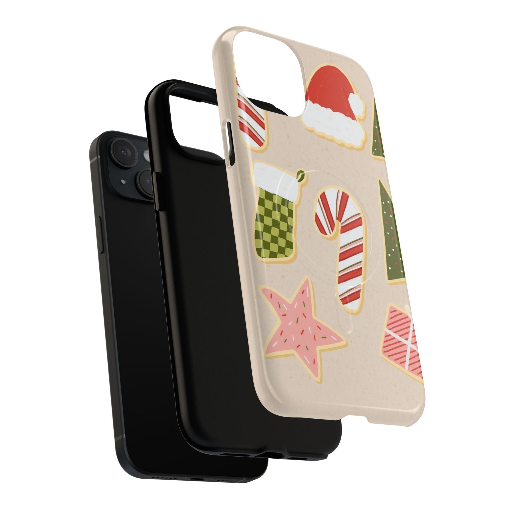 Festive Candy Cane Holiday iPhone Case | MagSafe  Shamo's