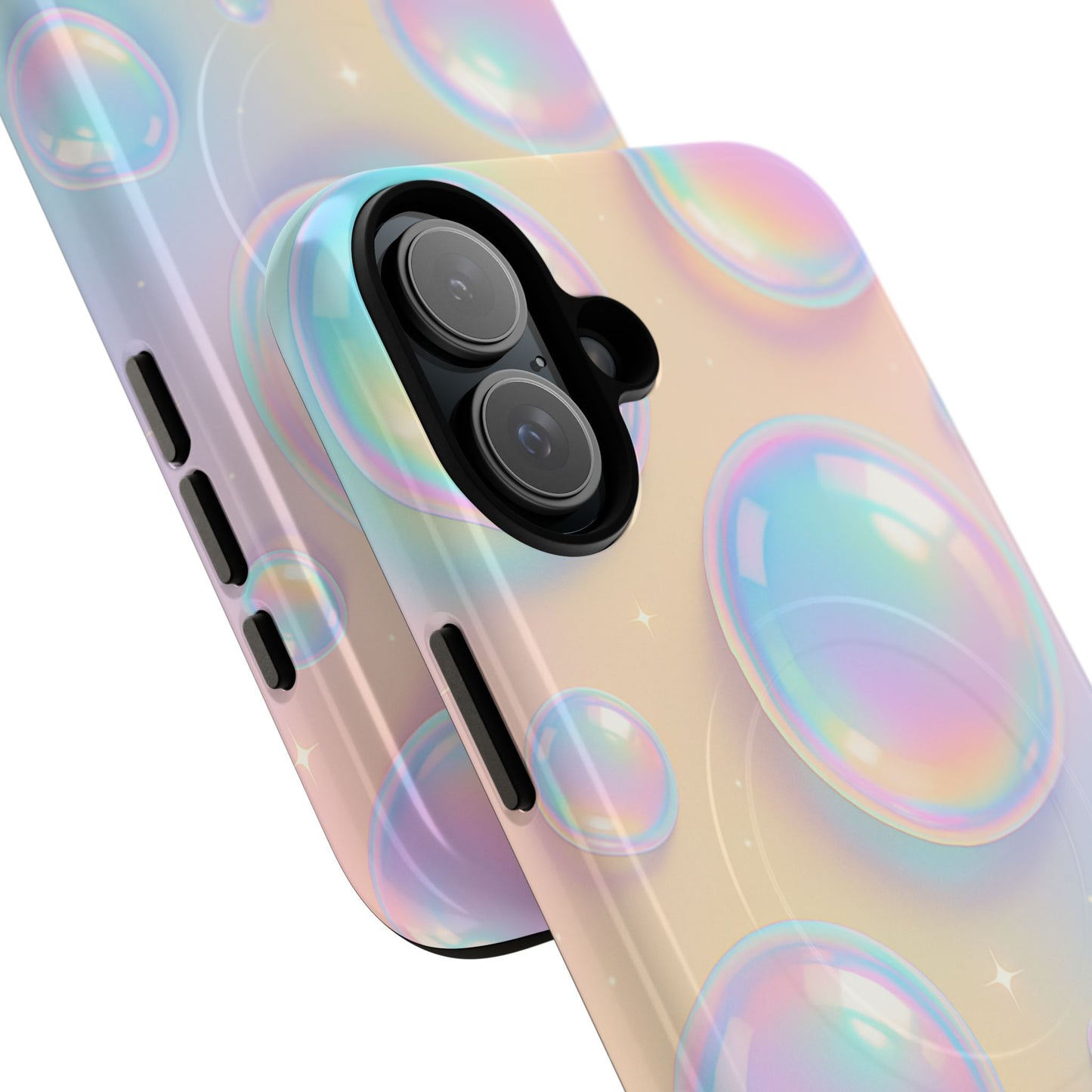 Holographic Bubble iPhone Case - with MagSafe