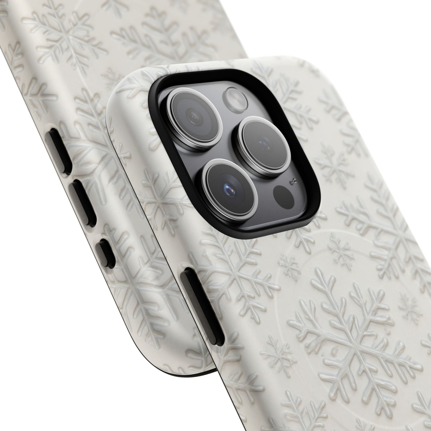 Snowflake Texture iPhone Case compatible with MagSafe - Shamo's
