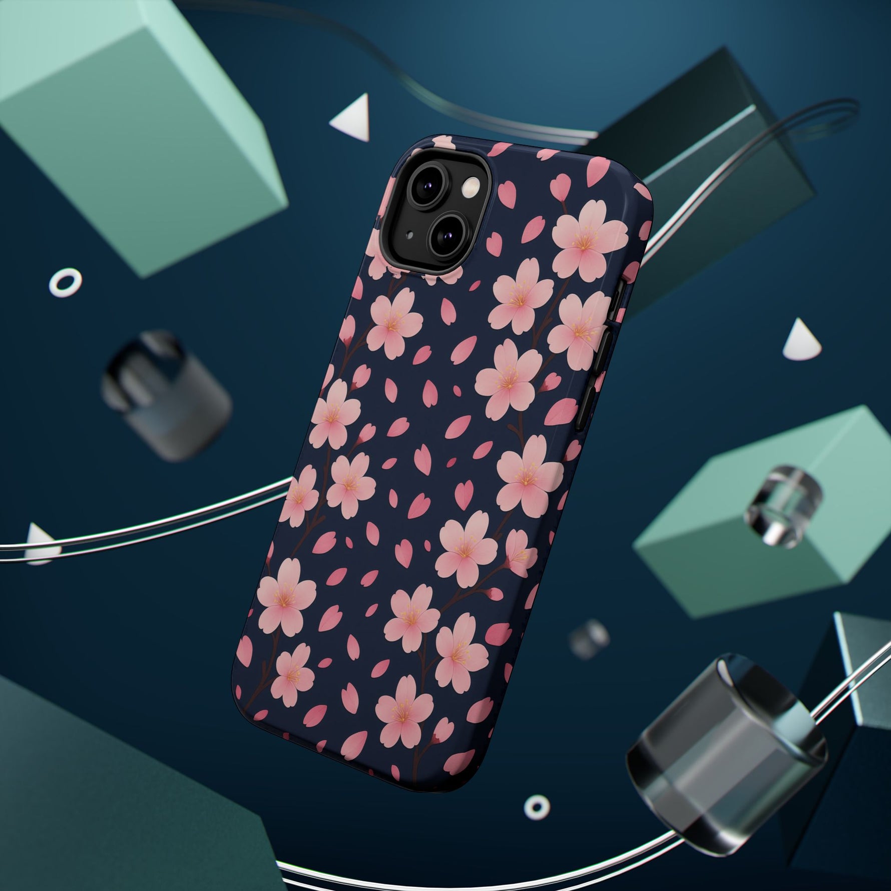 Cherry Blossom Wind iPhone Case | MagSafe - Shamo's
