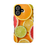 Citrus Slices MagSafe Impact-Resistant Phone Case (Vitamin C)