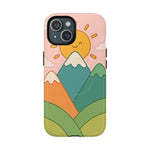 Mountain Sunrise Phone Case - Tough MagSafe Magnetic Design