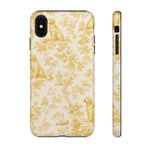 Golden Retriever Pattern Phone Case — Impact Resistant Tough Cases
