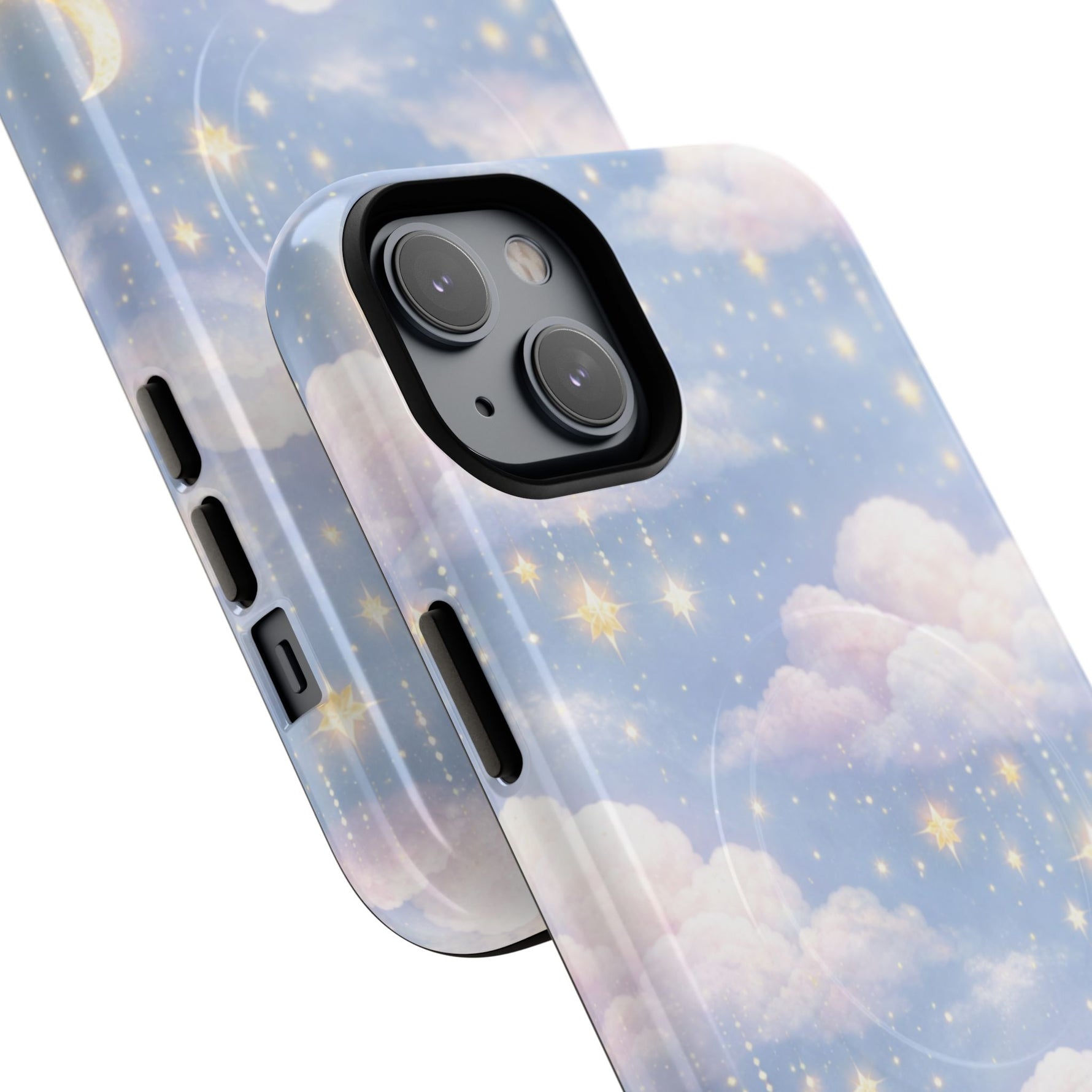 Starlit Clouds i Phone Case with MagSafe - iPhone 17 / Glossy - Shamo's