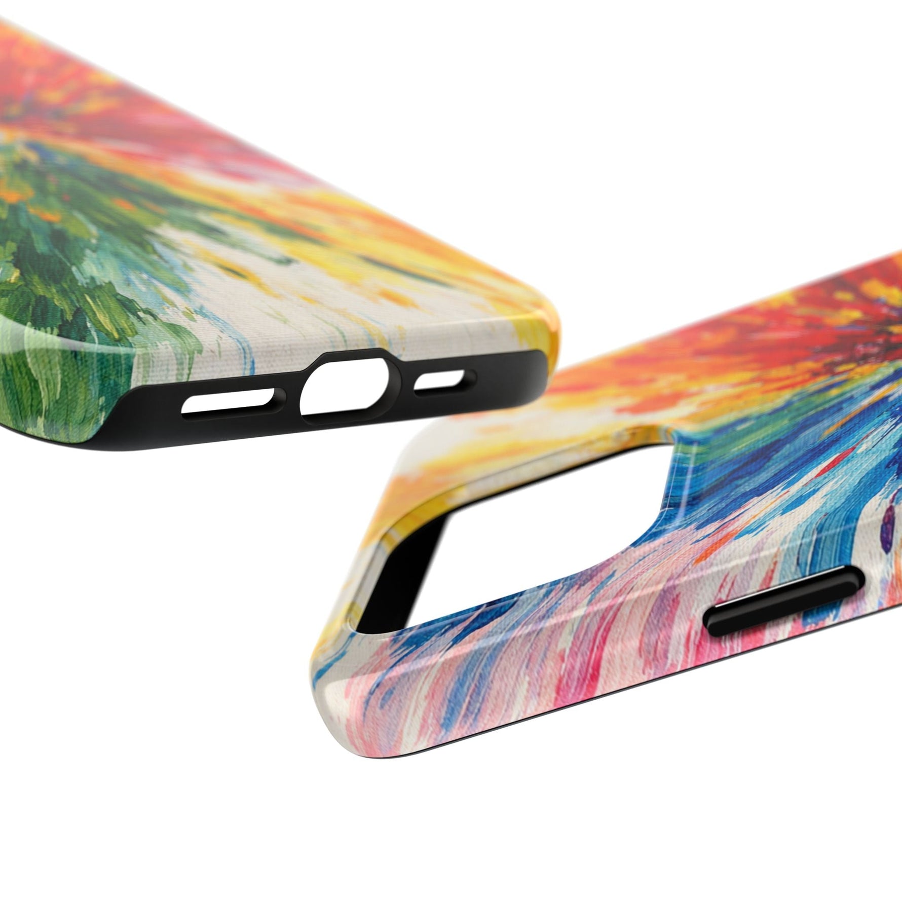 Vibrant Abstract Paint Explosion Impact Phone Case  Shamo's