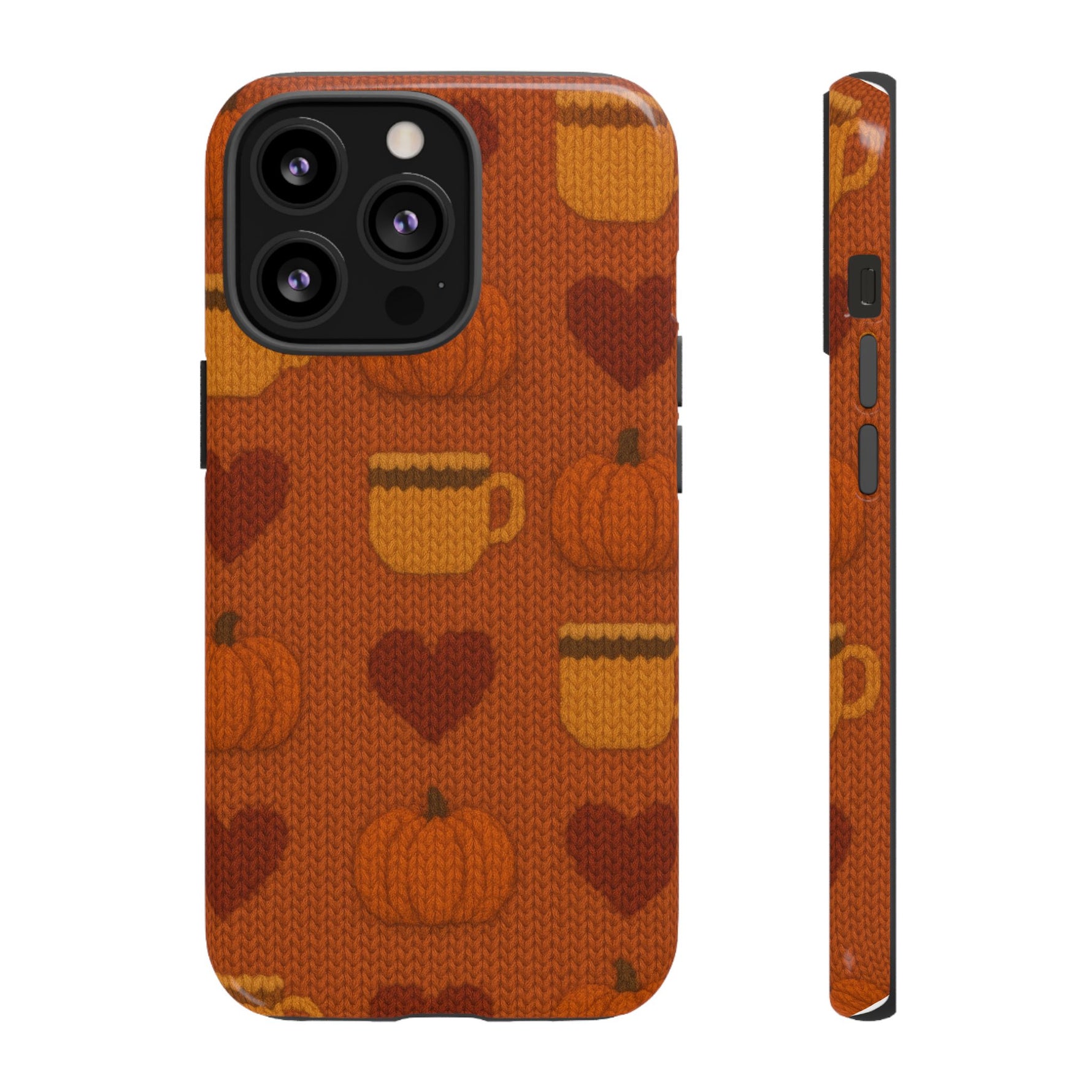 Fall Pumpkin & Coffee iPhone Case - Shamo's