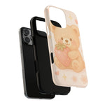 Strawberry Teddy iPhone Case with MagSafe  Shamo's
