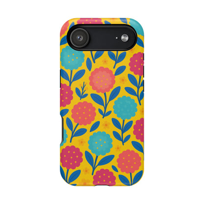 Vibrant Floral MagSafe Phone Case