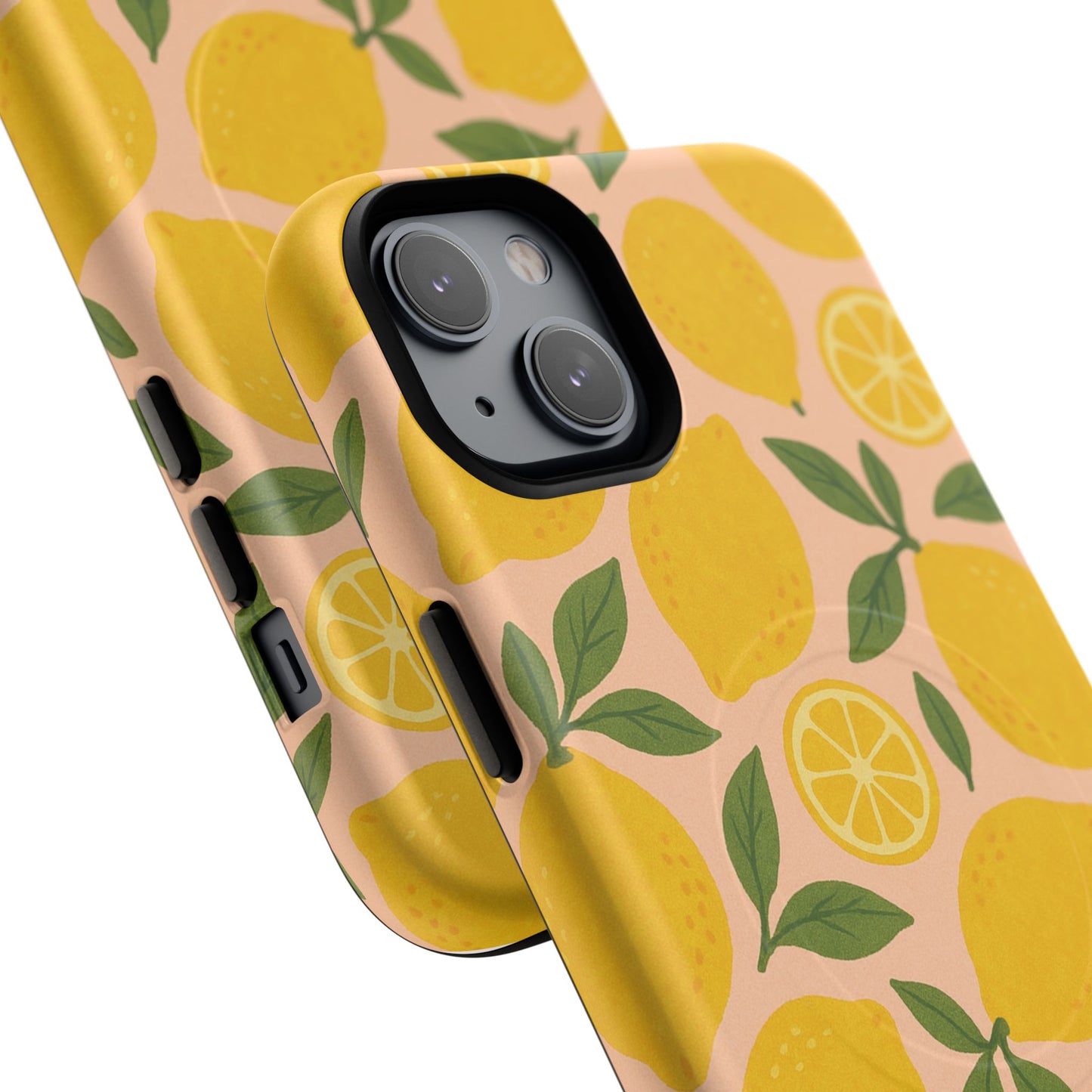 Lemon Fruit Design iPhone Case | MagSafe Compatible