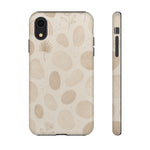 Neutral Pebble Pattern Tough iPhone Case  Shamo's iPhone XR / Matte