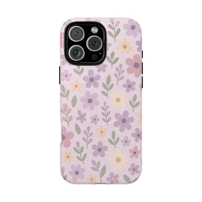 Floral Magnetic | Compatible with MagSafe Phone Case - Stylish and Durable Protection