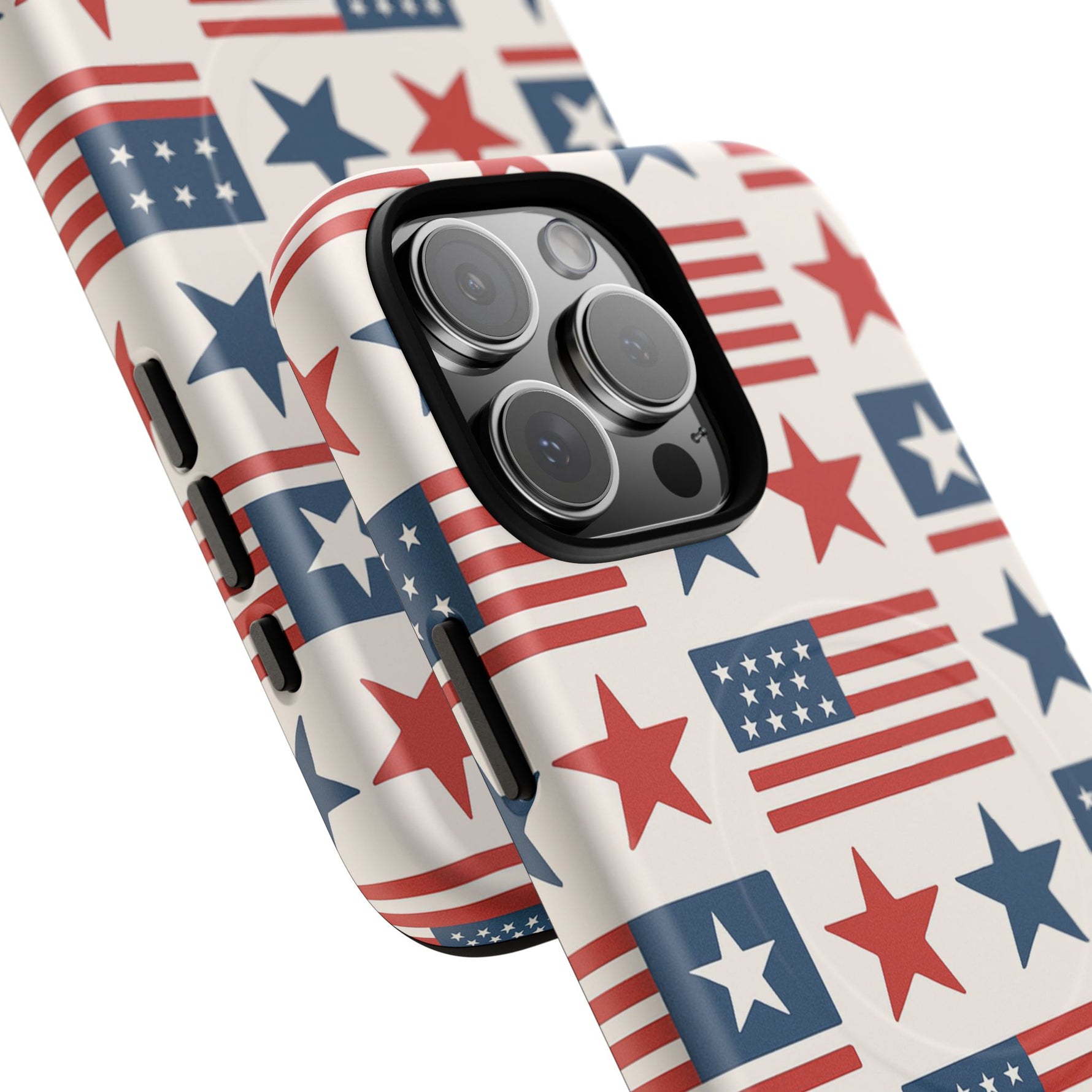Patriotic American Flag iPhone Case | MagSafe