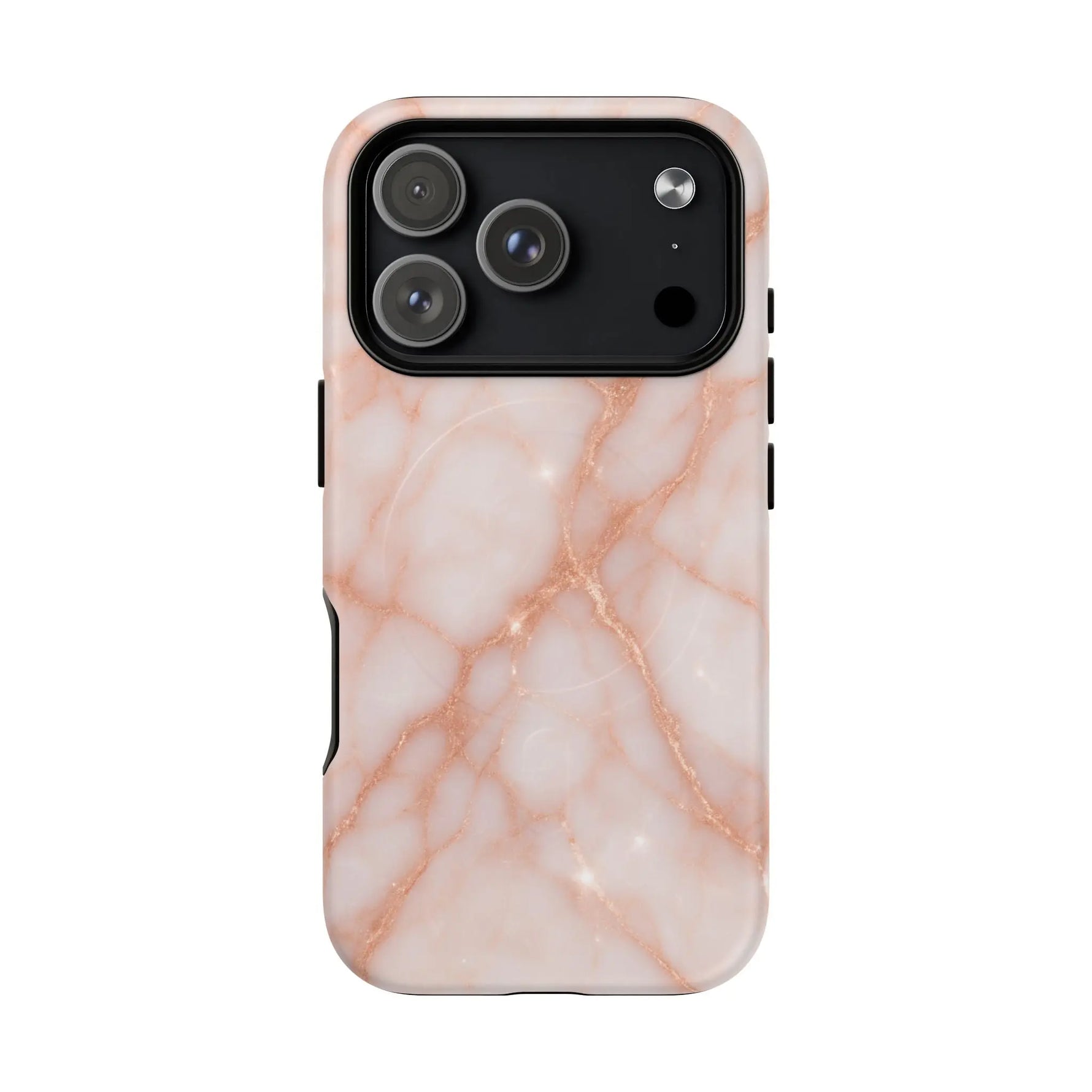 Rose Gold Glam iPhone Case with MagSafe - Shamo's