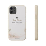Personalizable Biodegradable Custom Phone Case | Add your own Photo and Text - iPhone 12 Mini - Shamo's