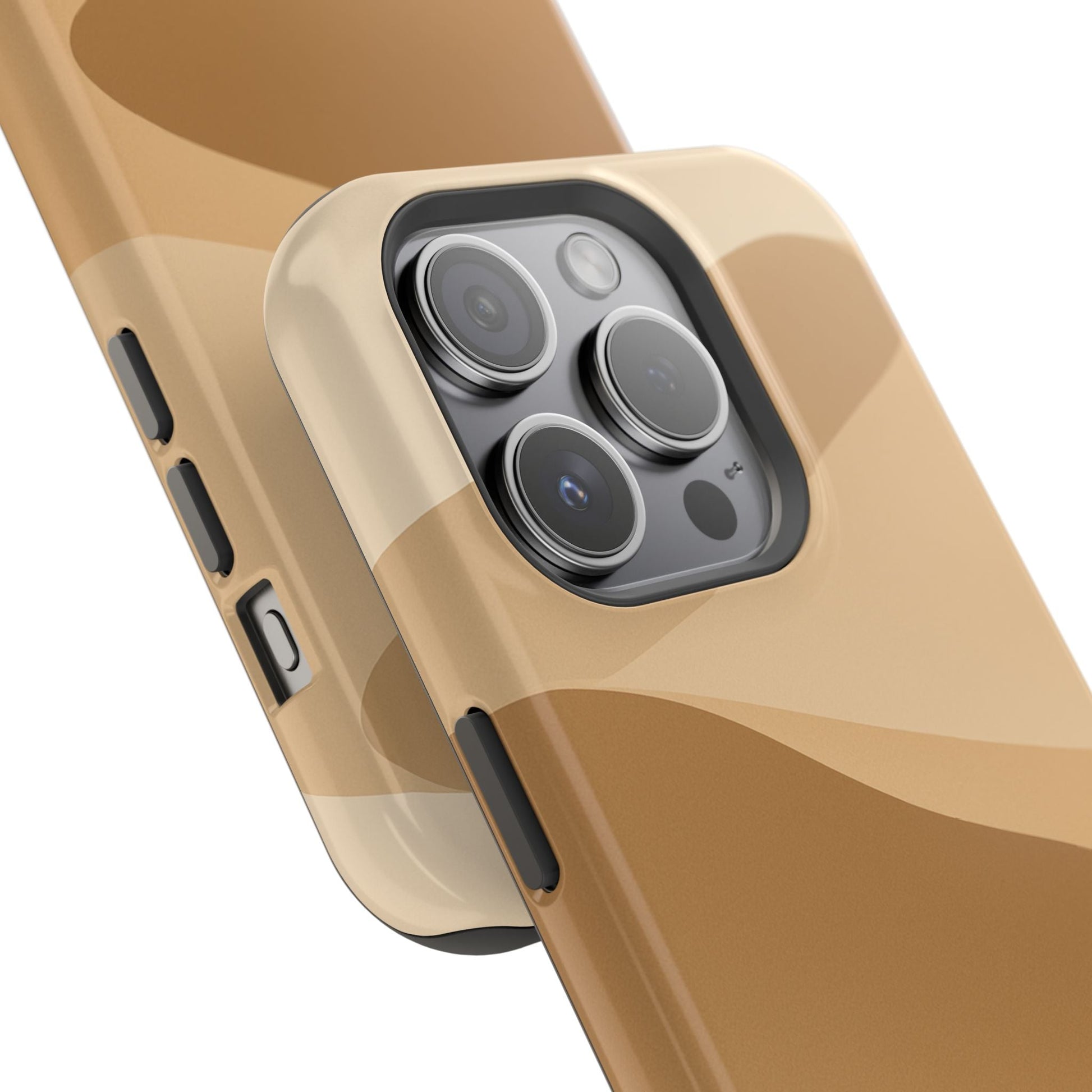 Neutral Desert Wave Design iPhone Case | MagSafe  Shamo's
