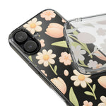 Floral Impact-Resistant Clear iPhone Case - Shamo's
