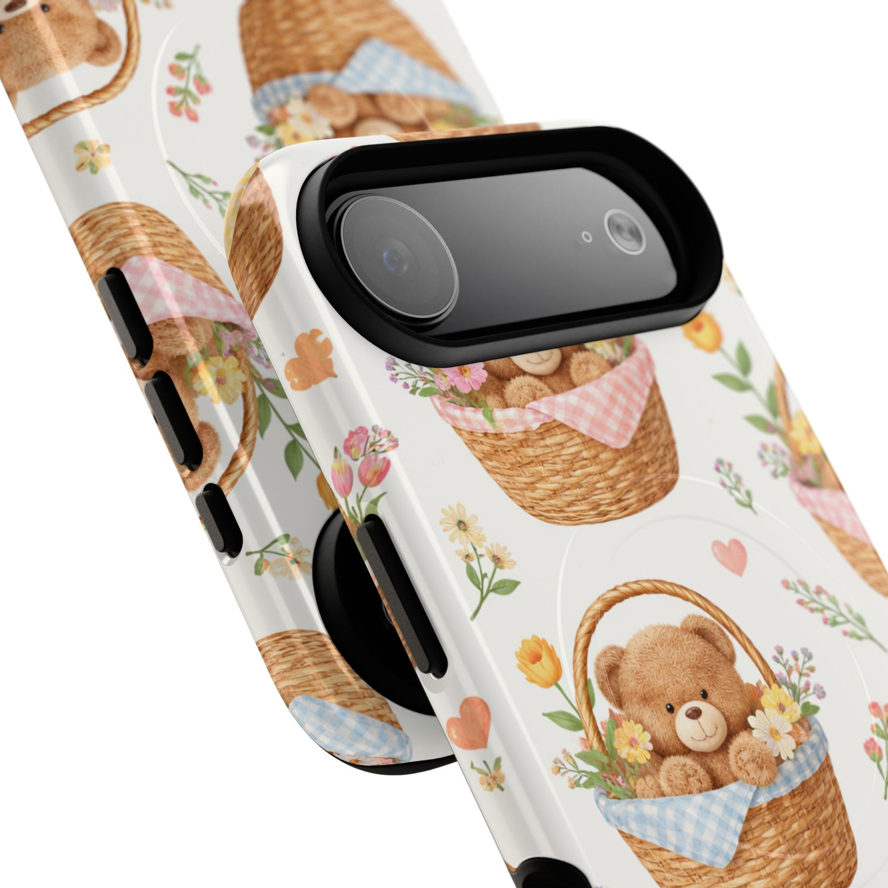 Teddy Berry Basket iPhone Case with MagSafe