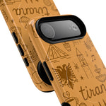 Tirana Illustrated Hand-Drawn iPhone Case — Albanian Landmarks & Icons | MagSafe compatible  Shamo's