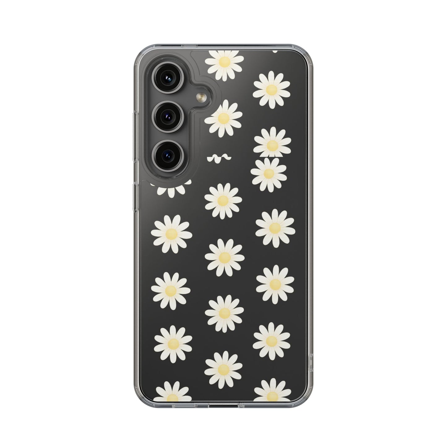 Daisy Floral Clear iPhone Case - Shamo's