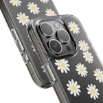 Daisy Floral Clear iPhone Case  Shamo's