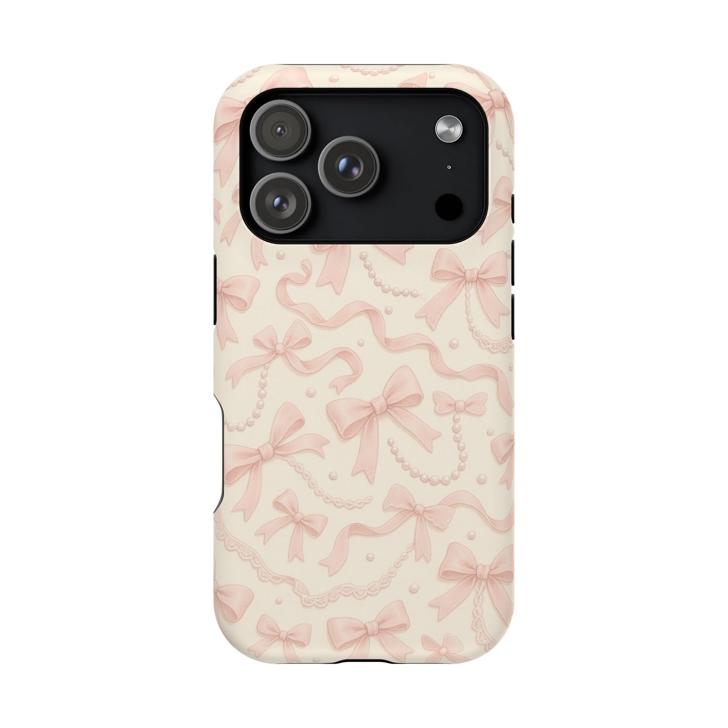 Coquette Bows Pattern iPhone Case | MagSafe