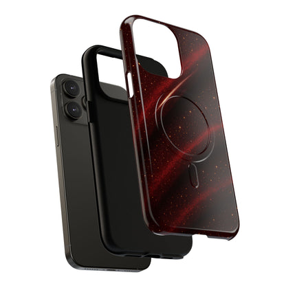 Red Nebula iPhone Case with MagSafe