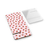 Strawberry Pattern Phone Stand — Foldable Mobile Display Stand