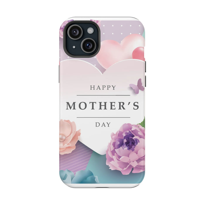 MagSafe Tough Cases with Happy Mother's Day print