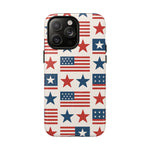 Patriotic American Flag iPhone Case | MagSafe