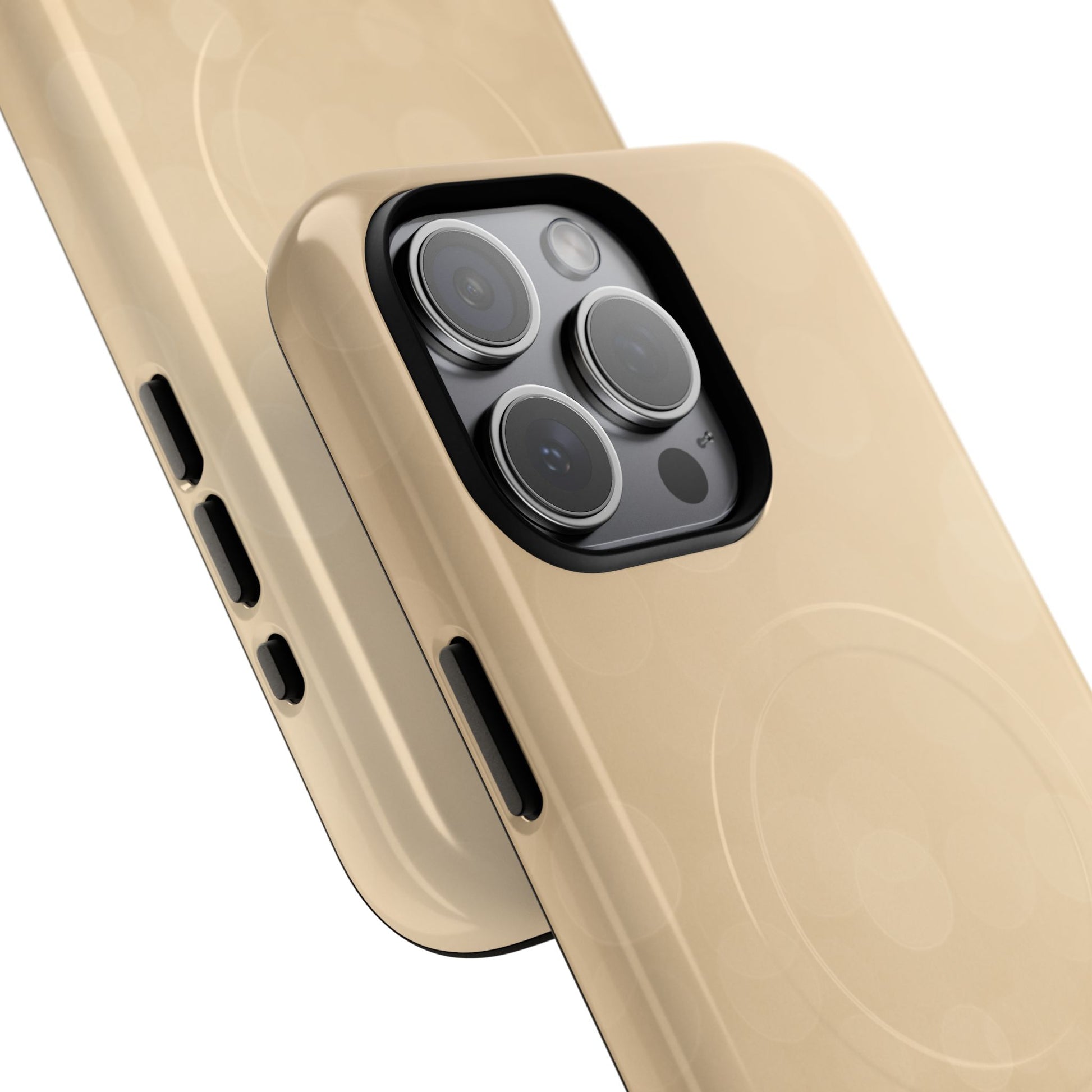 Gold Glitter Holiday iPhone Case — MagSafe-Compatible Design - Shamo's