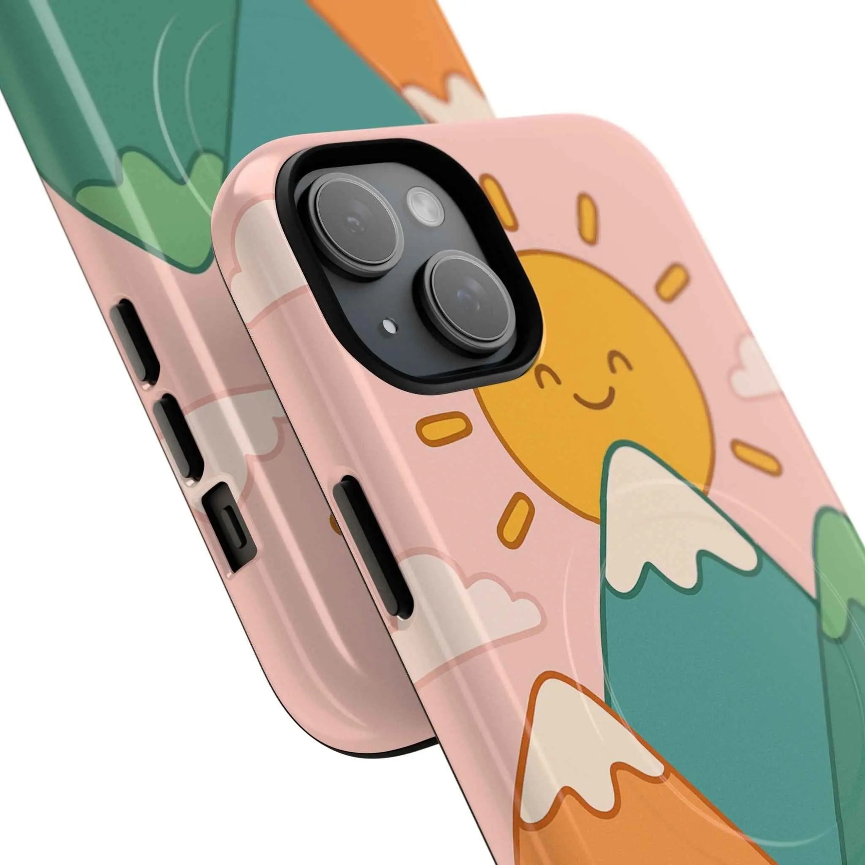 Mountain Sunrise Phone Case - Tough MagSafe Magnetic Design