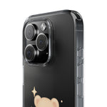 Romantic Teddy Bear Impact-Resistant iPhone Case with Heart Design  Shamo's