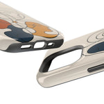 "Connected Lines" Minimalist iPhone Case — MagSafe, Magnetic Impact-Resistant  Shamo's