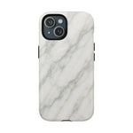 Classic White Marble iPhone Case with MagSafe - Shamo's