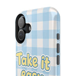 Take It Easy Cat Cute Funny Phone Case | MagSafe Compatible Impact-Resistant