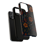 Floral Night Velvet iPhone Case - Works with MagSafe - Shamo's