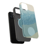 “Calm Over Chaos” Abstract Ocean Wave iPhone Case | MagSafe Compatible  Shamo's