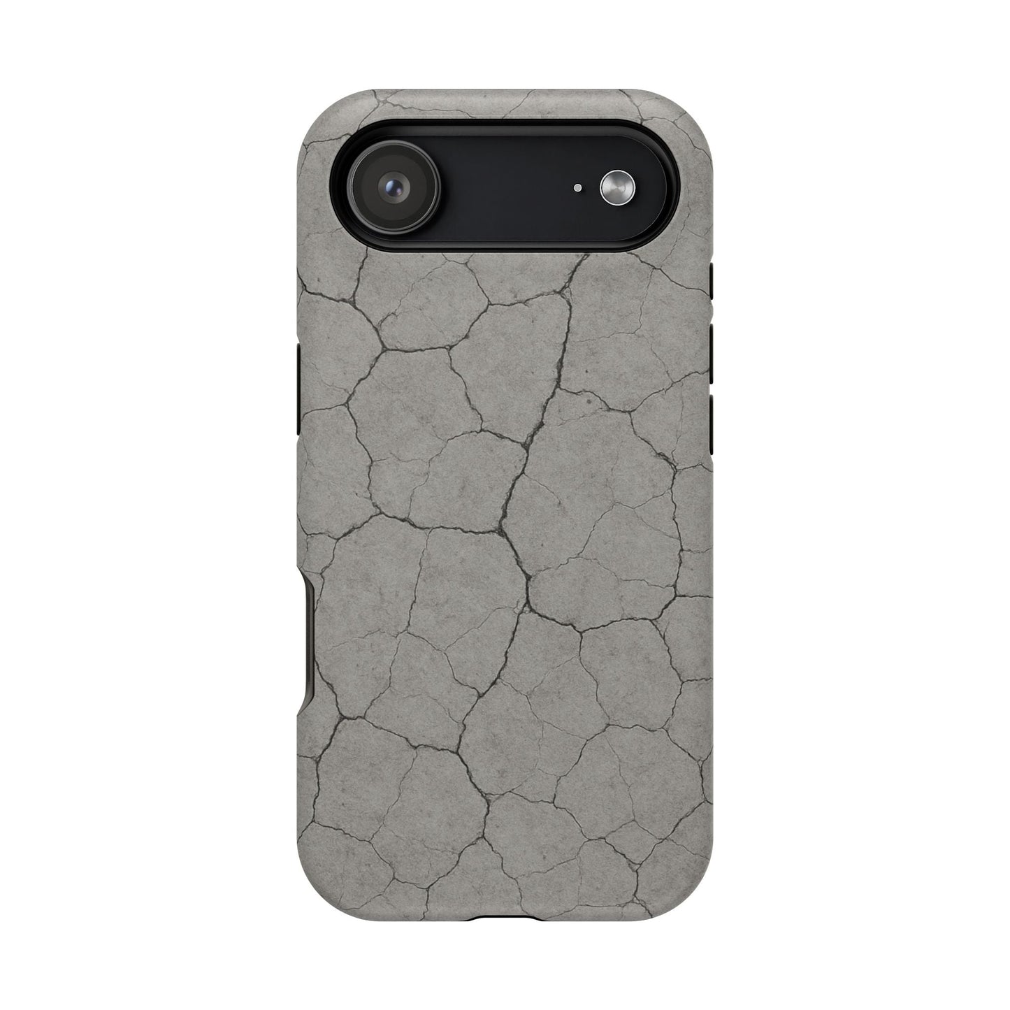 Cracked Concrete Texture iPhone Case with MagSafe compatibility  Shamo's iPhone 17 Air / Matte
