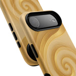Luxury Series Swirl Gold iPhone Case compatible with MagSafe  Shamo's