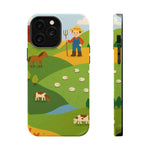 Farm-Themed Impact-Resistant MagSafe Phone Case