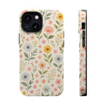 Floral Garden Impact iPhone Case with MagSafe compatibility  Shamo's iPhone 13 Mini / Glossy