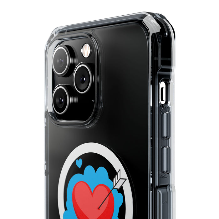 Magnetic Clear Phone Case | Compatible with MagSafe | Be Mine Love Edition