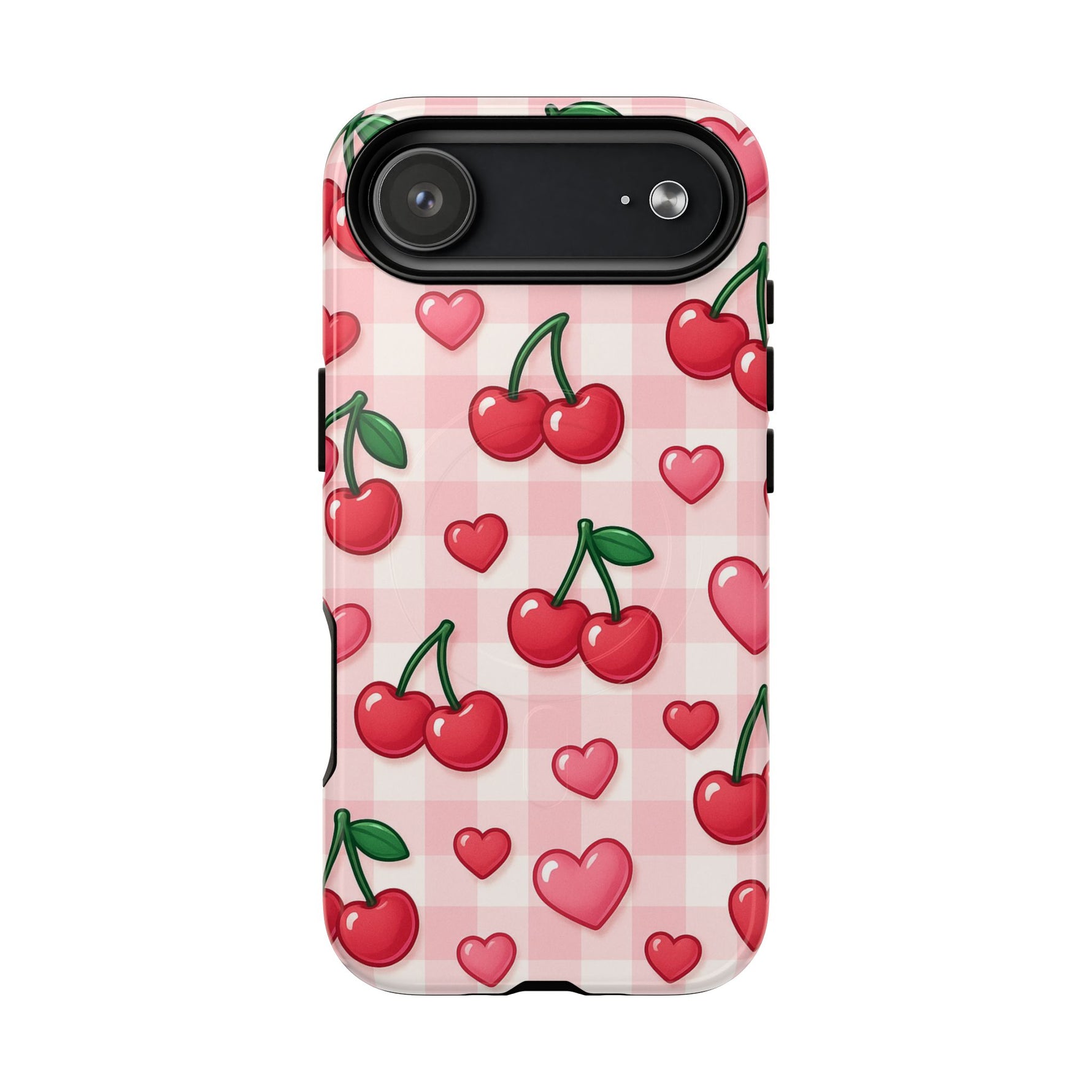 Y2K Cherries & Hearts iPhone Case | MagSafe - Shamo's