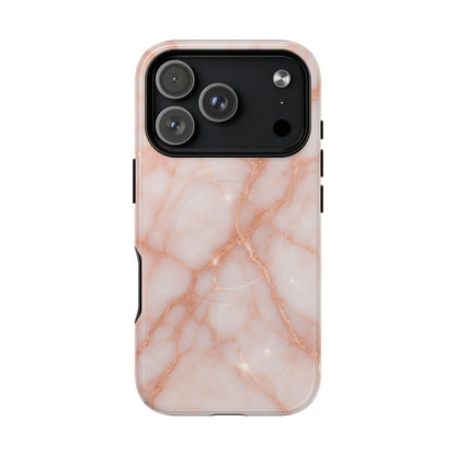 Rose Gold Glam iPhone Case with MagSafe - Shamo's