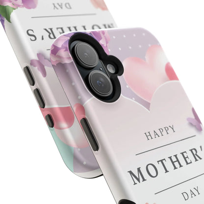 MagSafe Tough Cases with Happy Mother's Day print - Shamo's