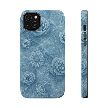 Frozen Flower Impact-Resistant iPhone Case — MagSafe Compatible  Shamo's iPhone 14 Plus / Matte