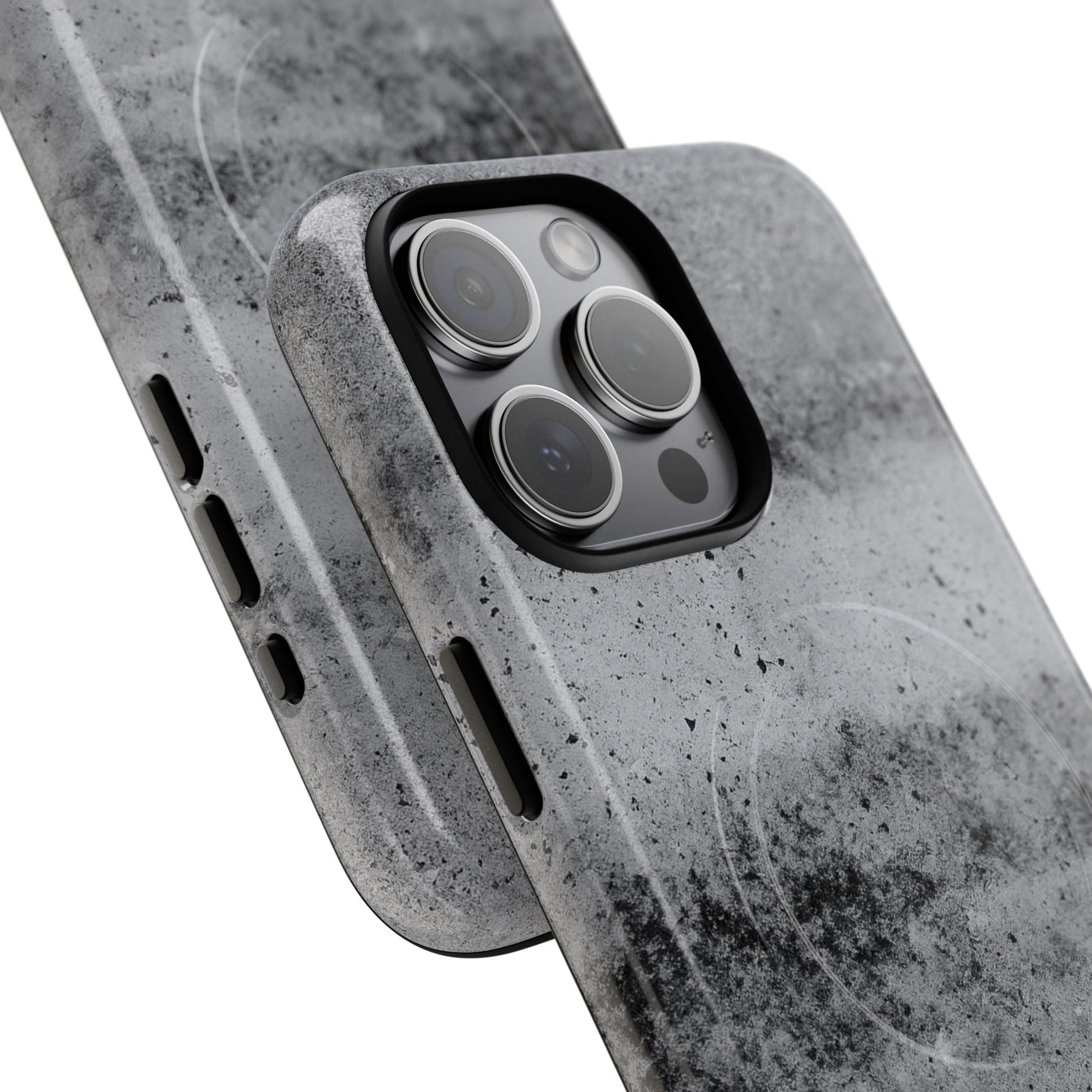 Magnetic iPhone Case - Concrete Pattern with Magsafe Compatibility  Shamo's