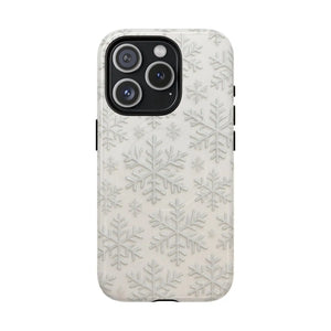 Snowflake Texture iPhone Case compatible with MagSafe - Shamo's